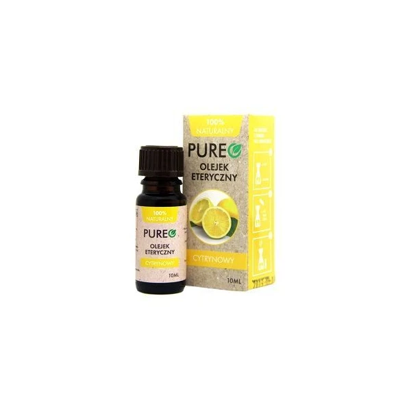 Pureo, olejek eteryczny, cytrynowy, 10ml