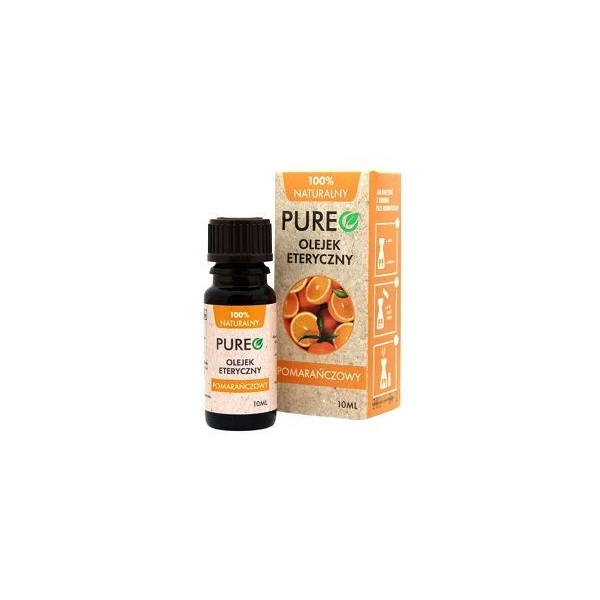 Pureo, olejek eteryczny, pomarańczowy, 10ml