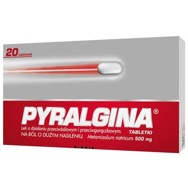 Pyralgina 500mg, 20 tabletek