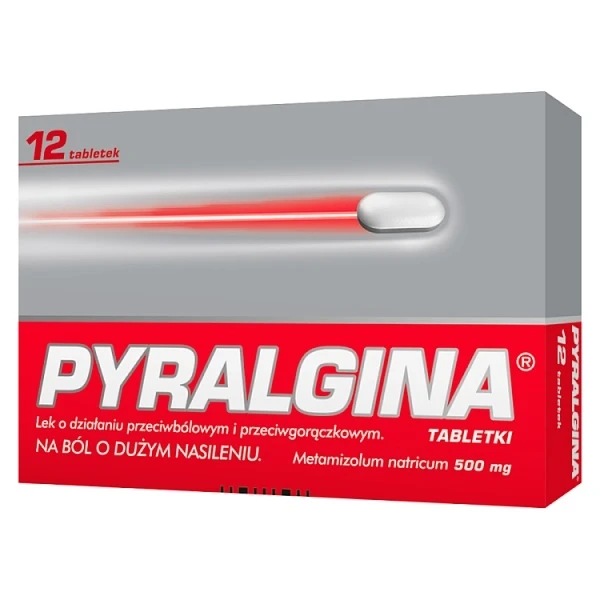 Pyralgina 500mg, 12 tabletek