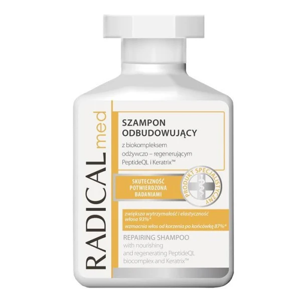 Radical Med, szampon odbudowujący, włosy suche, łamliwe i zniszczone, 300ml