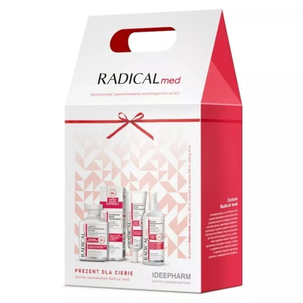 [DATA - 2026-09-30] Radical Med, szampon przeciw wypadaniu włosów, 300ml + odżywka w sprayu, 200ml + peeling trychologiczny, 75ml