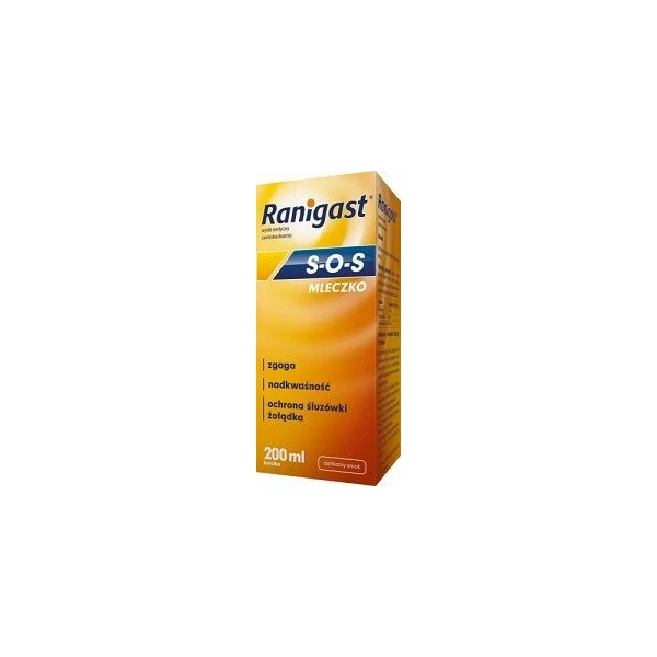 Ranigast SOS, mleczko, 200ml