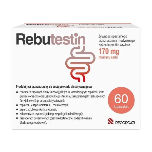 Rebutestin 170mg, 60 kapsułek