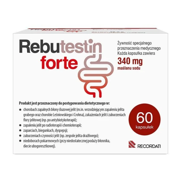 Rebutestin forte, 60 kapsułek
