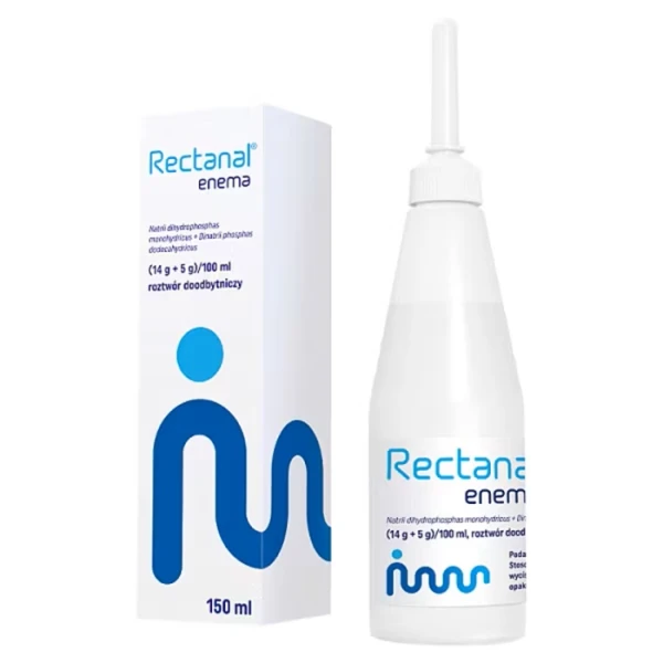 Rectanal enema (14g + 5g)/100ml, roztwór doodbytniczy, 150ml