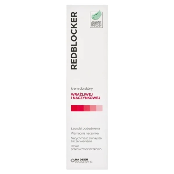 RedBlocker, krem do skóry naczynkowej na dzień, 50ml