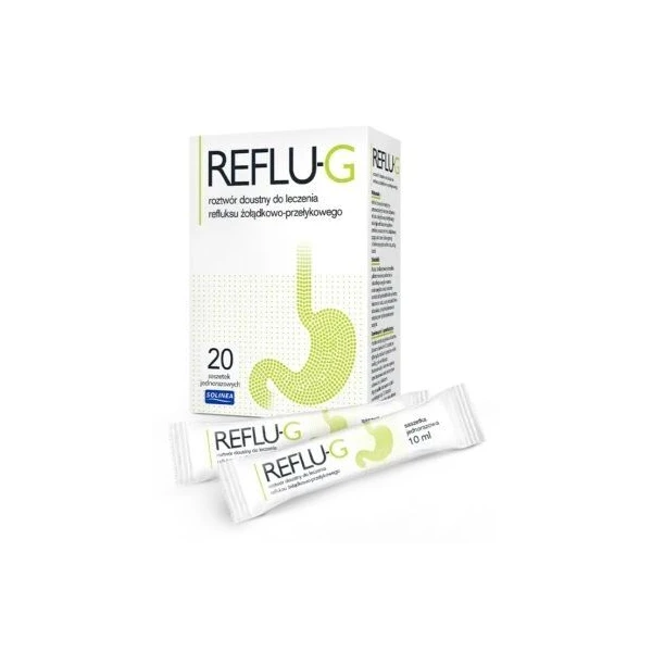 Reflu-G, roztwór doustny, 20 saszetek