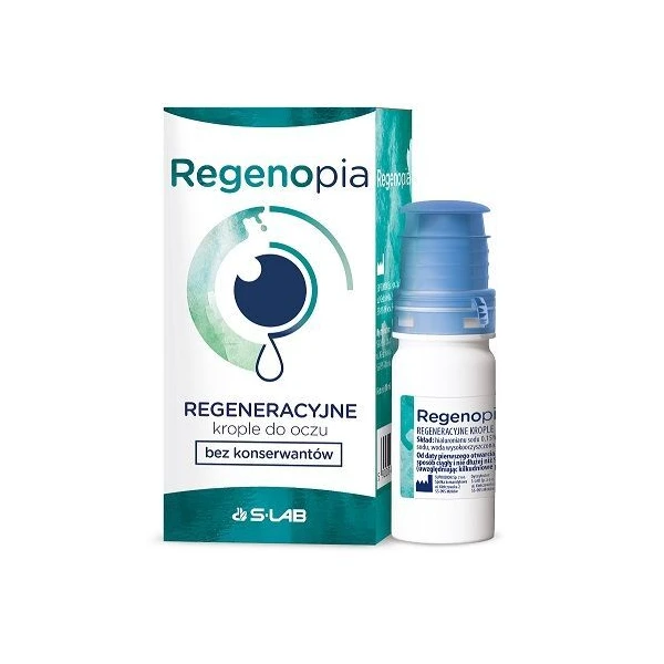 Regenopia, regeneracyjne krople do oczu, 10ml