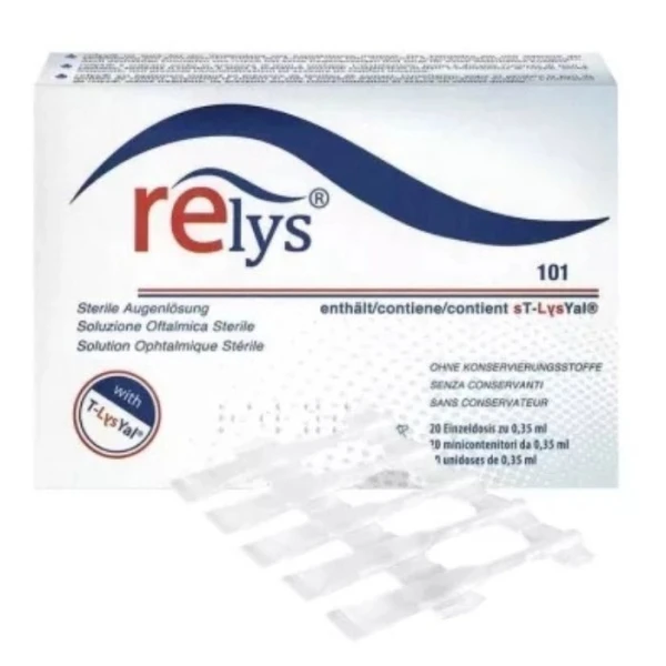 Relys, nawilżające krople do oczu, 20 pojemników po 0,35ml