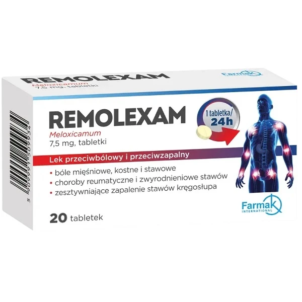 Remolexam 7,5mg, 20 tabletek