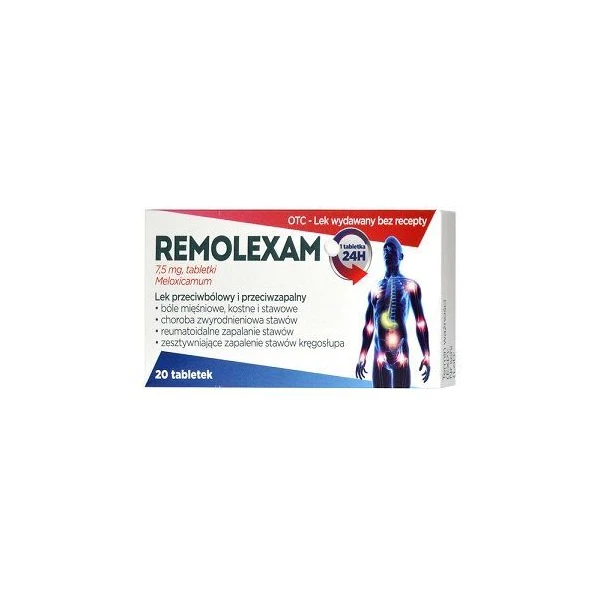 Remolexam 7,5mg, 20 tabletek