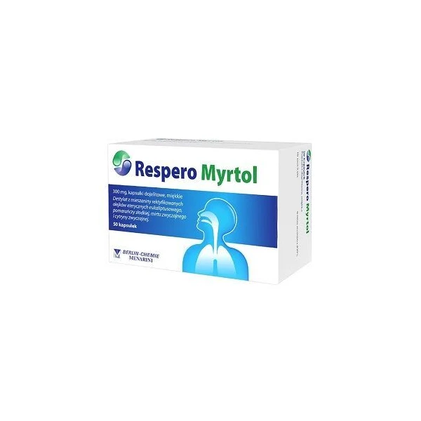 Respero Myrtol 300mg, 50 kapsułek