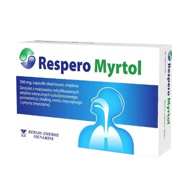 Respero Myrtol 300mg, 50 kapsułek