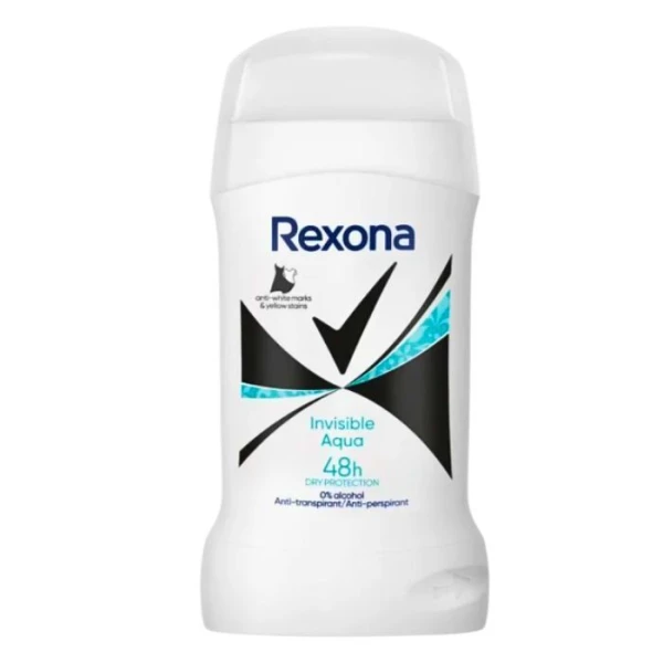 Rexona Rexona, Antitranspirant als Stift, 48h, Invisible Aqua, 50ml — Inhaltsstoffe und Bewertung