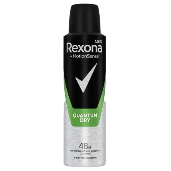 Rexona Men, antyperspirant dla mężczyzn, 48h, Quantum Dry, 150ml