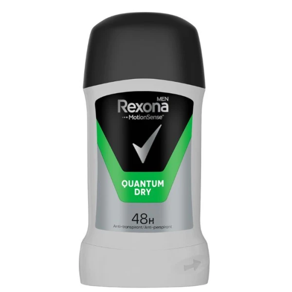 Rexona Men, antyperspirant w sztyfcie, 48h, Quantum Dry, 50ml