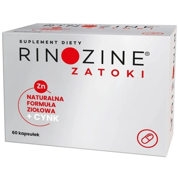 Rinozine Zatoki, 60 kapsułek