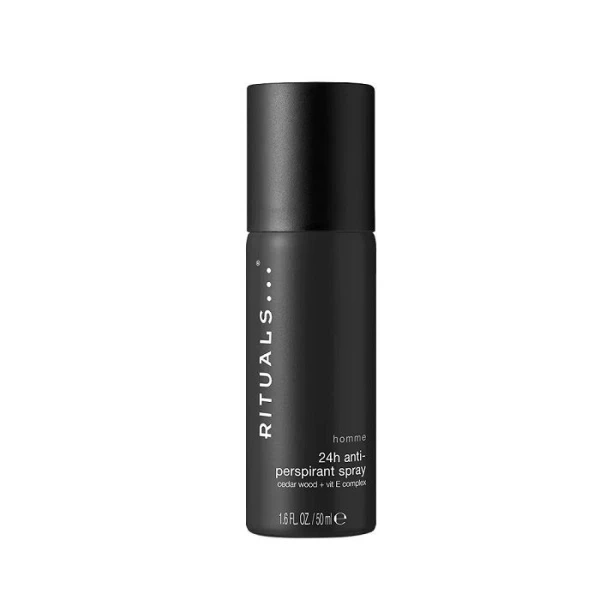 Rituals Homme, antyperspirant dla mężczyzn, drzewo cedrowe i witamina E, spray, 50ml