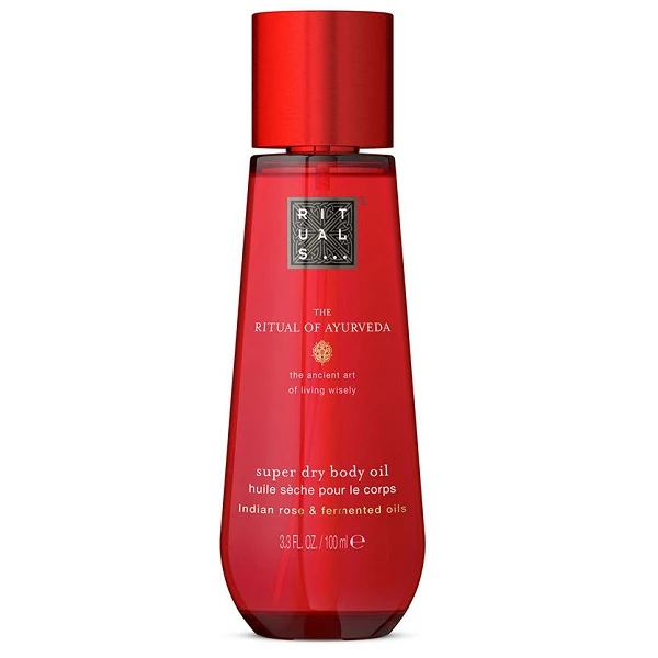 Rituals, The Ritual of Ayurveda, suchy olejek do ciała i włosów, róża indyjska i olejek migdałowy, 100ml