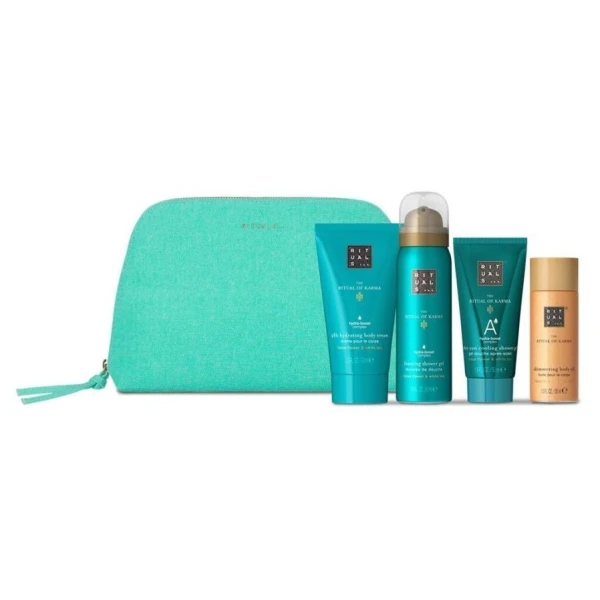 RITUALS Rituals, The Ritual of Karma, Set für Damen, Schaum für die Dusche, 50ml + Duschgel, 50ml + Körpercreme, 70ml + Körperöl, 30ml — Inhaltsstoffe und Bewertung