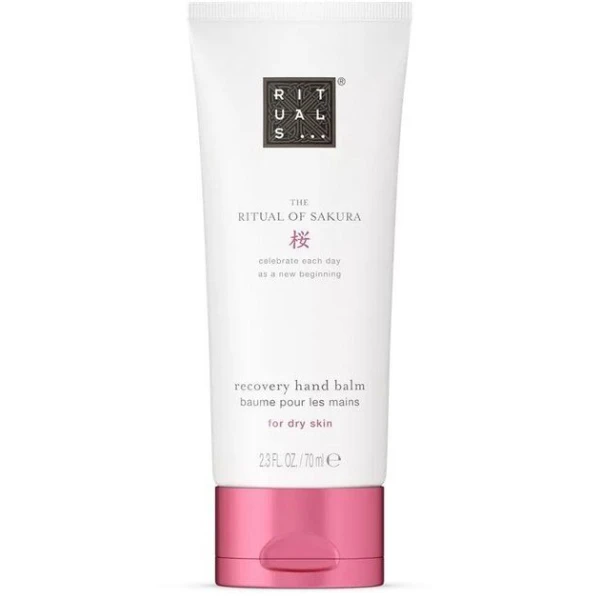 Rituals, The Ritual of Sakura, balsam do rąk kwiat wiśni i mleko ryżowe, 70ml