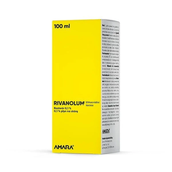 Rivanolum 0,1%, roztwór na skórę, 100ml