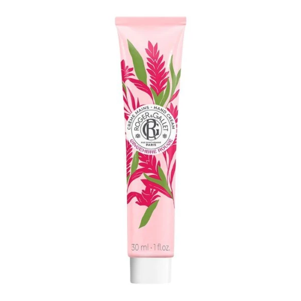 Roger & Gallet, Gingembre Rouge, krem do rąk, różowe jagody i imbir, 30ml