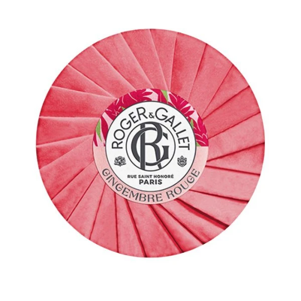 Roger & Gallet, Gingembre Rouge, mydło w kostce, różowe jagody i imbir, 100g