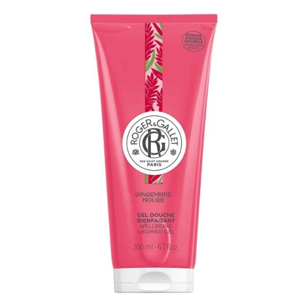 Roger & Gallet, Gingembre Rouge, żel pod prysznic, różowe jagody i imbir, 200ml