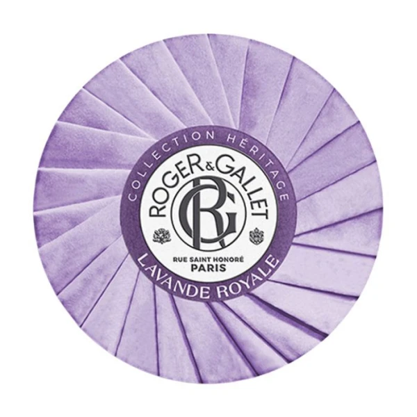 Roger & Gallet, Lavande Royale, mydło w kostce, bergamotka i lawenda, 100g