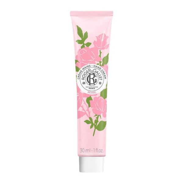 Roger & Gallet, Rose, krem do rąk, mandarynka i róża, 30ml