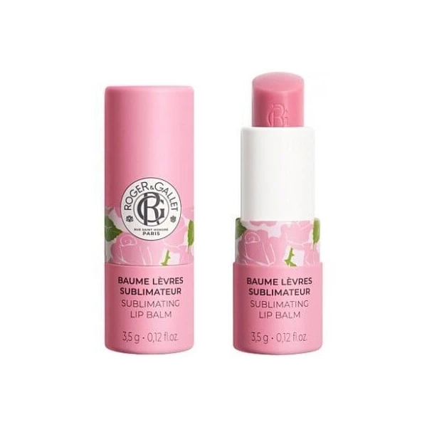 Roger & Gallet, Rose, pomadka pielęgnacyjna do ust, 3,5g