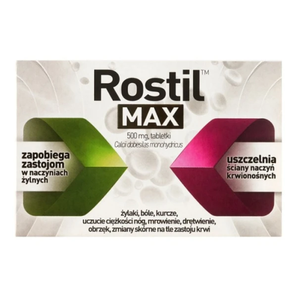 Rostil Max 500mg, 60 tabletek