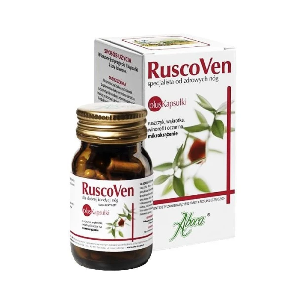 RuscoVen Plus, 50 kapsułek