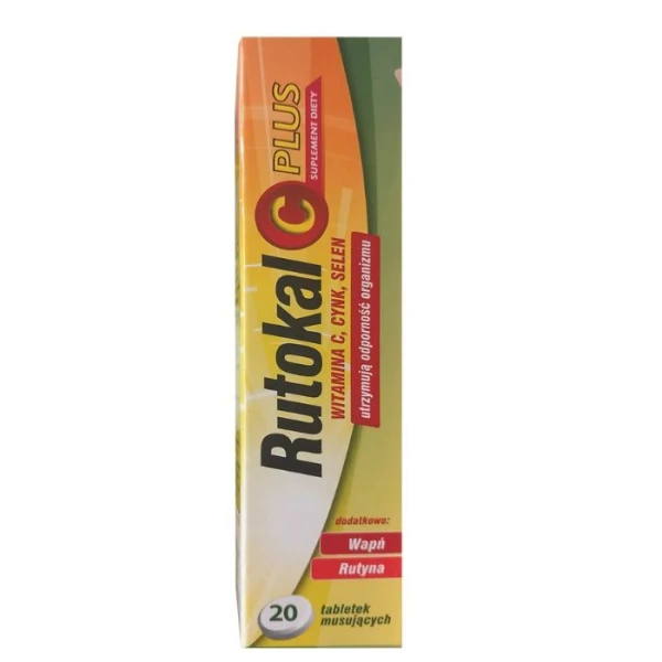 Rutokal C Plus, 20 tabletek musujących