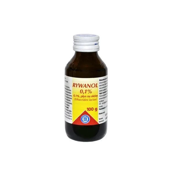 Rywanol 0,1%, płyn na skórę, 100g