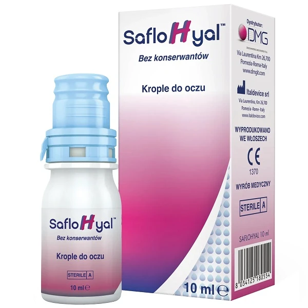 [DATA - 2026-09-30] SafloHyal, krople do oczu, bez konserwantów, 10ml