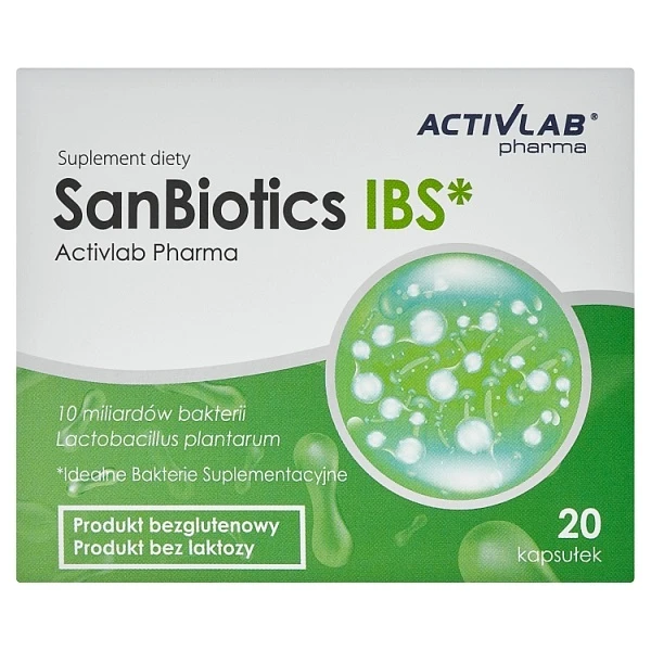 Activlab Pharma, SanBiotics IBS, 20 kapsułek