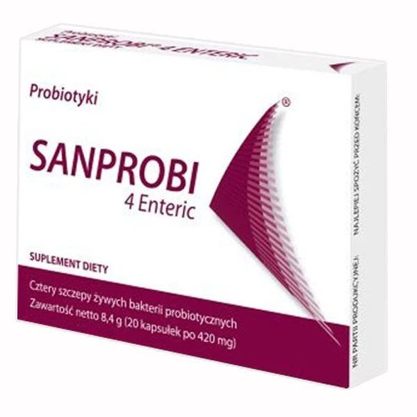 Sanprobi 4 Enteric, 20 kapsułek