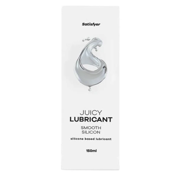 Satisfyer Juicy Lubricant, żel intymny na bazie silikonu, Smooth Silicone, 150ml