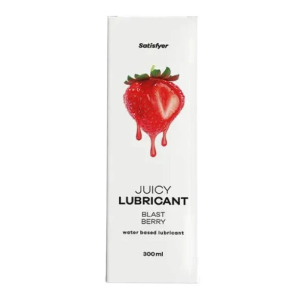 Satisfyer Juicy Lubricant, żel intymny na bazie wody, Blast Berry, 300ml