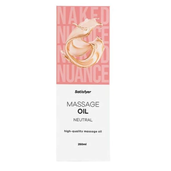 Satisfyer Massage Oil, olejek do masażu, Neutral, 250ml