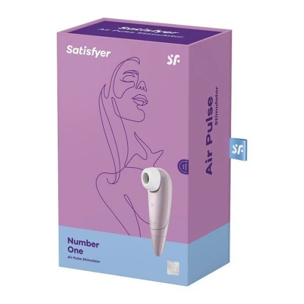 Satisfyer Number One, masażer łechtaczki, złoty, 1 sztuka