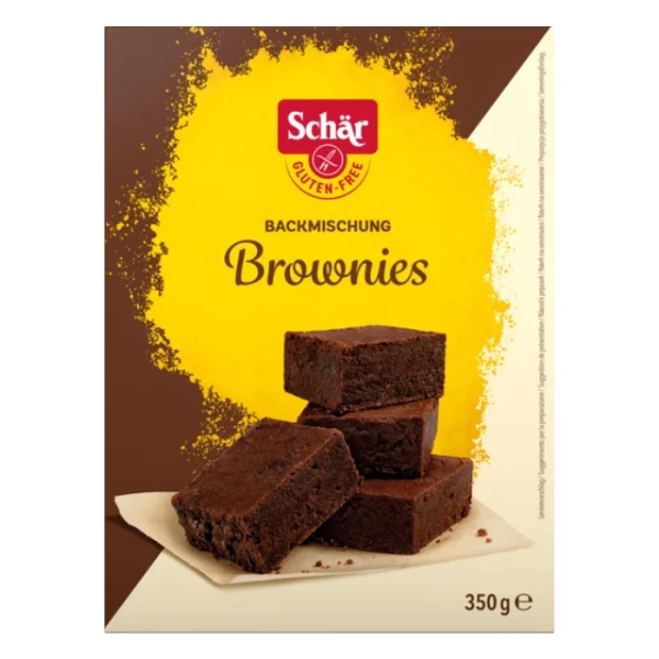 Schar, mieszanka do pieczenia ciasta brownie, bezglutenowa, proszek, 350g