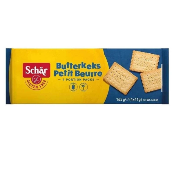 Schar, herbatniki maślane, bezglutenowe, 165g