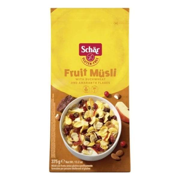Schar, musli owocowe, bezglutenowe, 375g