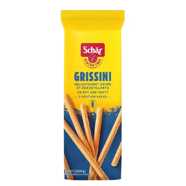 Schar, paluszki grissini, bezglutenowe, 150g