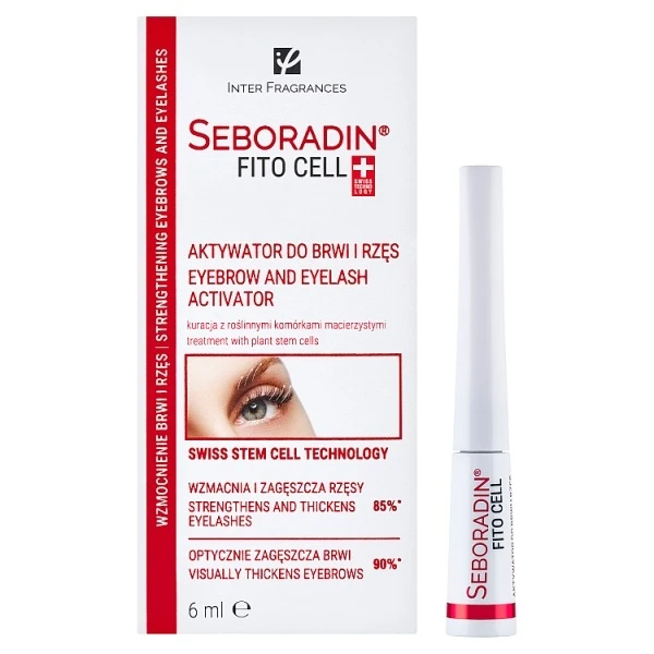 Seboradin FitoCell, aktywator do brwi i rzęs, 6ml