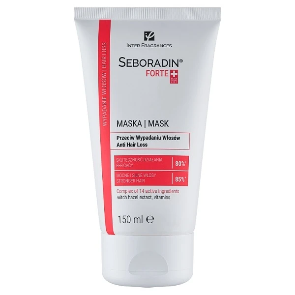 Seboradin Forte, maska przeciw wypadaniu włosów, 150ml